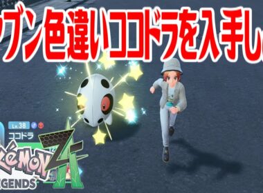 【ポケモンZ-A】オヤブン色違いココドラを入手しよう【Pokémon LEGENDS Z-A】