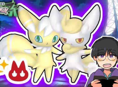 劇場版ポケットモンスター「ニャオニクスと鉄壁のクチート」※ニャオニクスオヤブン色厳選🌟【ポケモンレジェンズZA】