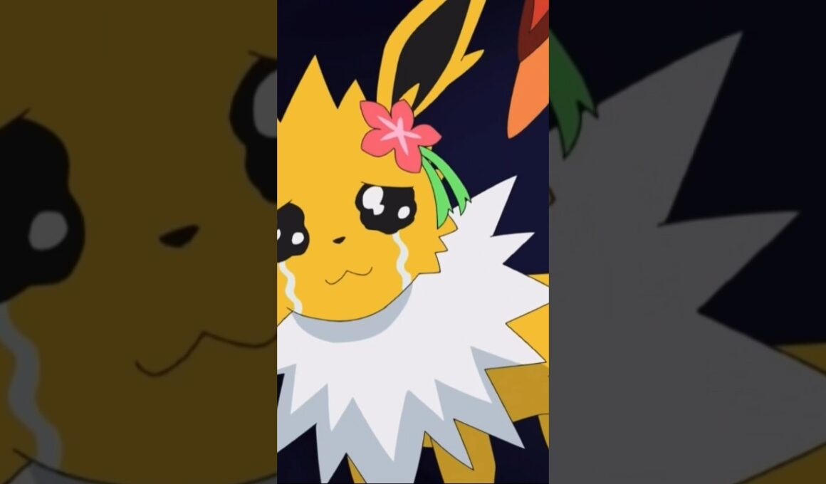 🥺#アニポケ #anipoke #pokemon #サンダース #ブースター