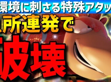 【ZAランクマ】急所連発で破壊！ゼルネアス環境にバクーダがブチ刺さってて強すぎるwww【ポケモンZA】