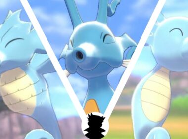 【Pokemon_Camp】Kingdra・Seadra・Horsea＆Shiny Evolution Cute!