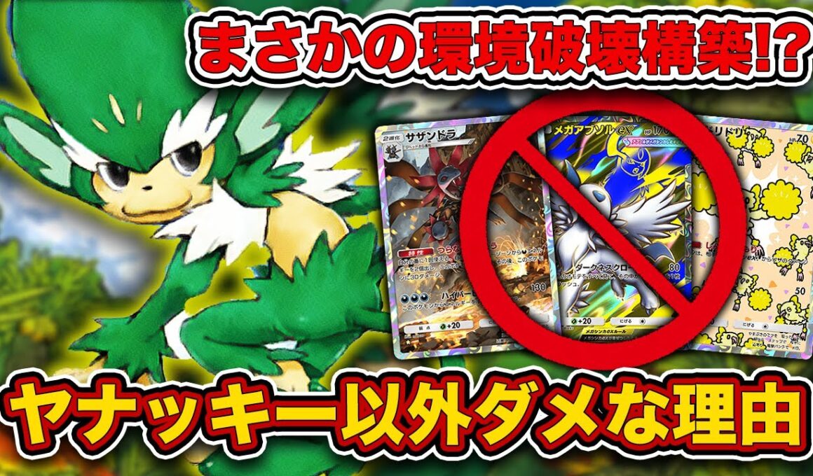 ある条件下で”唯一無二性能”のヤナッキーで大会入賞してきた。【不遇ポケ救済シリーズ】