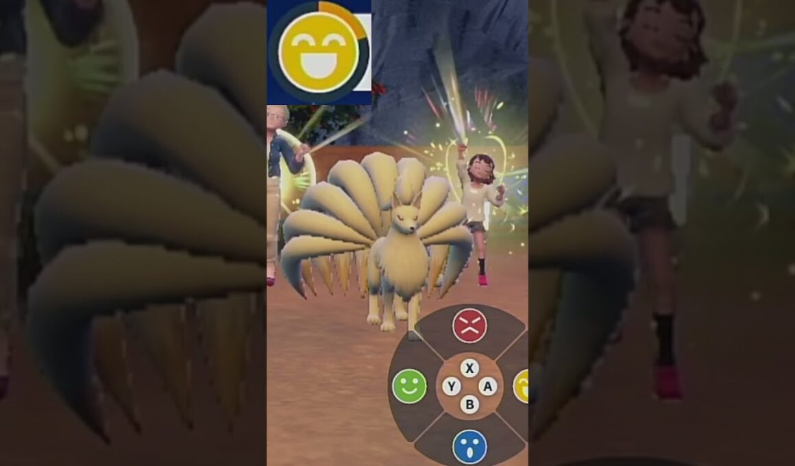 【キュウコン】ポケモンエクササイズ【キタカミ図鑑No.38】#Shorts #pokemon