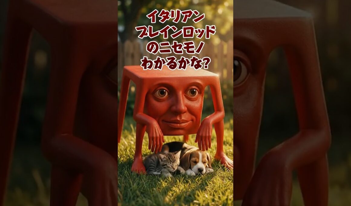 イタリアンブレインロットのニセモノわかるかな⁉️ #ロブロックス#カーケル