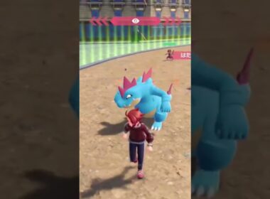 絶対にフカマルを捕まえたい男vs絶対に捕まらないフカマルvsダークライ #ポケモン #pokemon #ポケモンza
