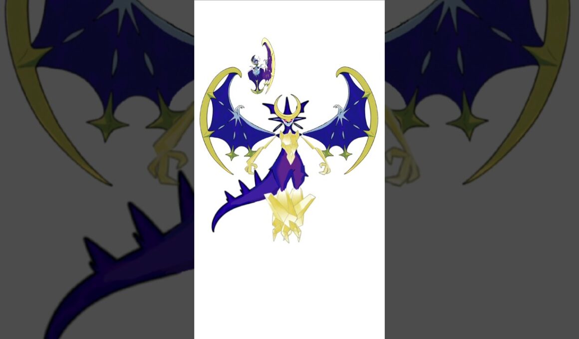 ウルトラネクロズマ＋ルナアーラ。月怪獣　#ポケモンフュージョン #怪獣 #改造ポケモン  #伝説のポケモン #色違いポケモン #ラスボスポケモン