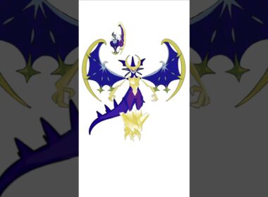 ウルトラネクロズマ＋ルナアーラ。月怪獣　#ポケモンフュージョン #怪獣 #改造ポケモン  #伝説のポケモン #色違いポケモン #ラスボスポケモン