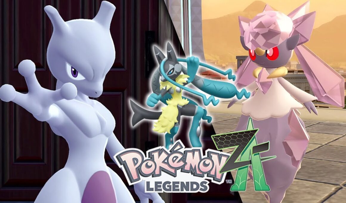 メガルカリオZ！？メガミュウツー！？メガディアンシー！？メガ盛りだくさん！！【ポケモンZA】