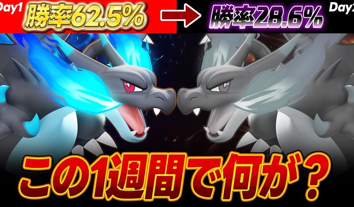 【勝率も大暴れ】最強のメガリザードンXがACL2026でとんでもない勝率叩き出した件について【UniteCluster/ユナクラ】【ポケモンユナイト】