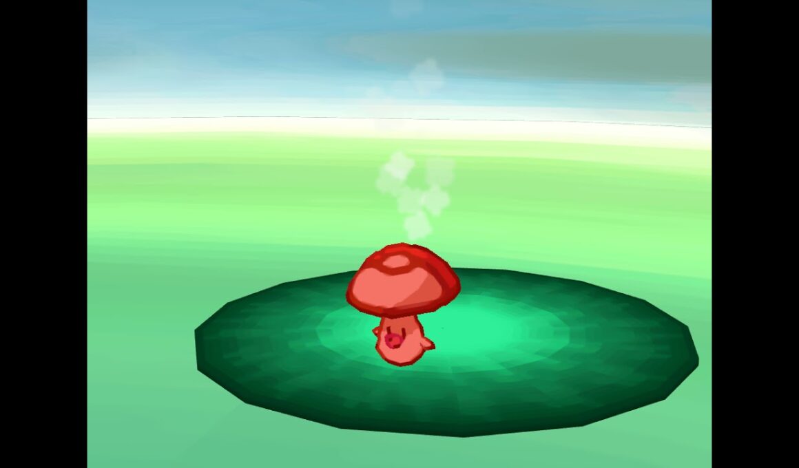 Pokémon Black Version (Japanese) - Catching Foongus