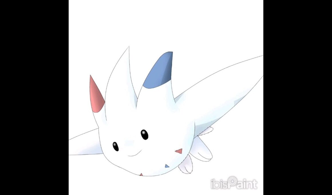トゲキッス、描いてみた【ポケモン】
