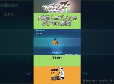 エビソンのポケモン解説187　#ポケモン #ポケモンza　#レジェンズ  #ポカブ