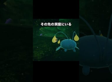 【チョンチー5兄弟】洞窟に隠されたチョンチーの家 #ポケモン #newポケモンスナップ