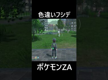 色違いフシデ ポケモンレジェンズZA Pokémon LEGENDS Z-A #shorts