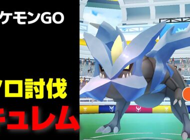 キュレムのソロ討伐・星5レイド【ポケモンGO】