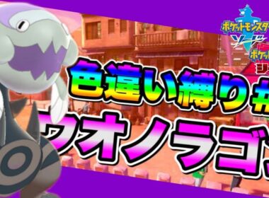 色違いウオノラゴンを復元してしまう男　【ポケモン剣盾】　【色違い縛り】