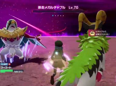 暴走メガルチャブル  ゴーゴート単騎  回復アイテムなし #pokemonlegendsza #ポケモン #レジェンズza