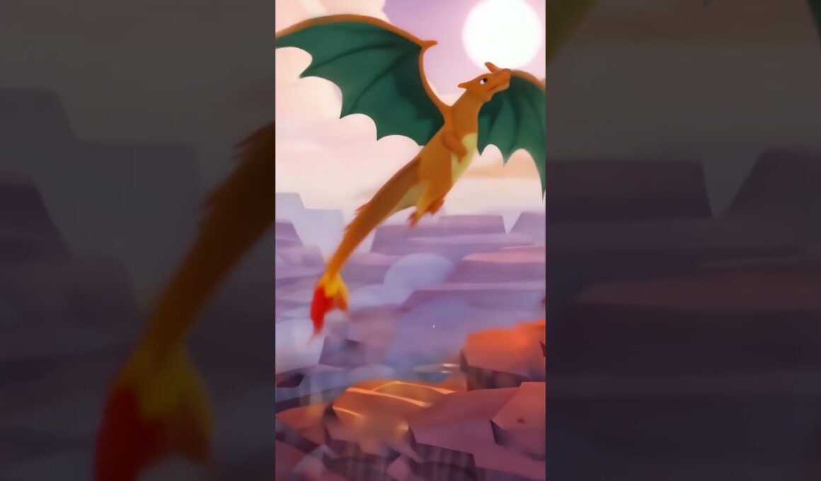 Charmander Evolution Journey: Charmander to Charizard! 🔥✨ | ヒトカゲの進化：リザードンまで