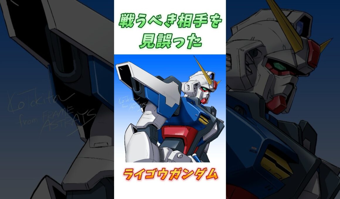 【ガンダムSEED ASTRAY】最強のストライクとして作られた、ライゴウガンダム！　#ガンダム #解説   #ガンダムseed #gジェネ #gundam