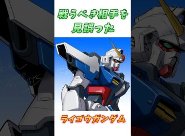 【ガンダムSEED ASTRAY】最強のストライクとして作られた、ライゴウガンダム！　#ガンダム #解説   #ガンダムseed #gジェネ #gundam