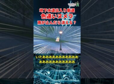 色違いヌメラは雨が止んだら消えるのか？【ポケモンZA】#shorts #ポケモン