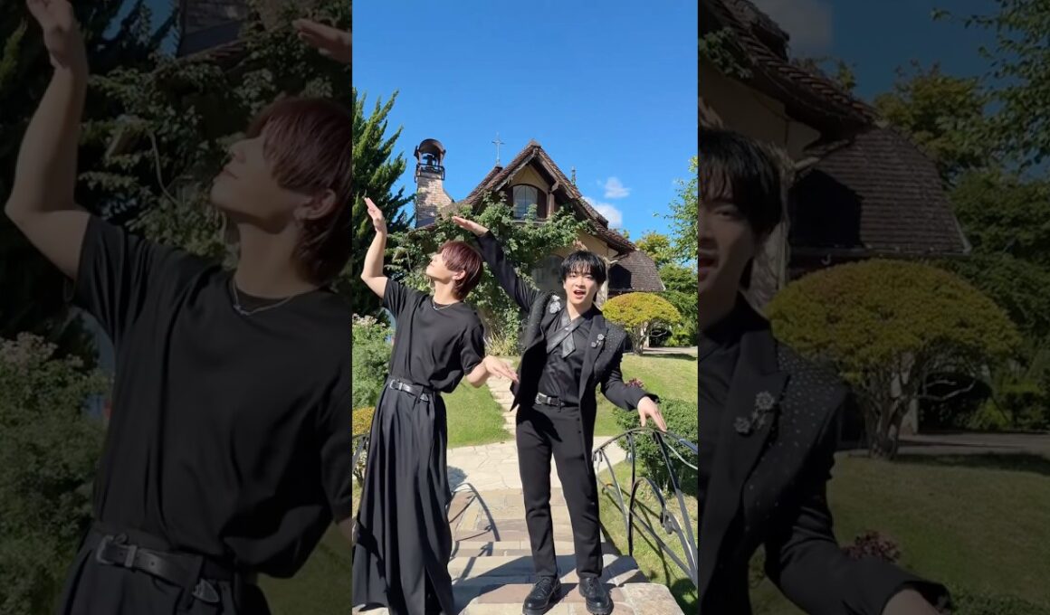 バァ〜👻 けて出るぞ！ 山田・知念 バァ〜ジョン 見習いゴースト用の簡単な手振り🎃 これからのハロウィンはあちこちで踊り化けましょう！#HeySayJUMP #山田涼介 #知念侑李