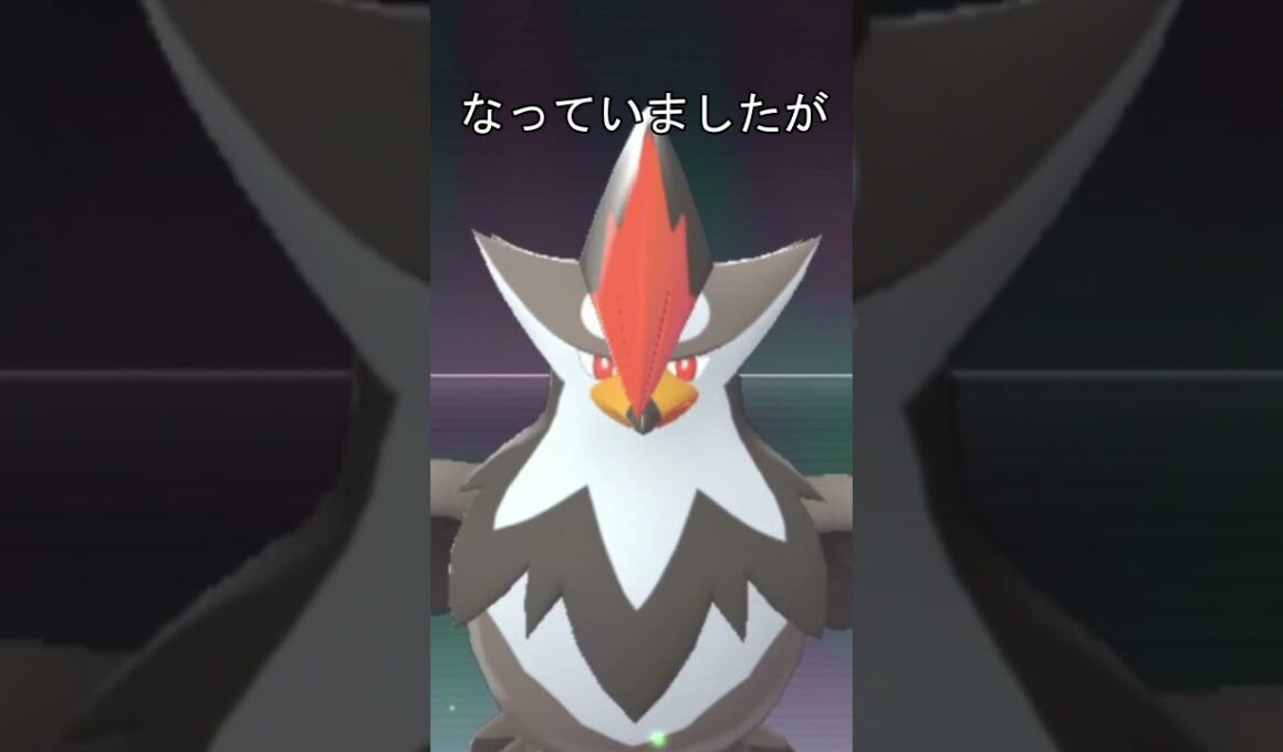 メガムクホークの前髪　#ポケモン #ポケモンza #ムクホーク #メガシンカ