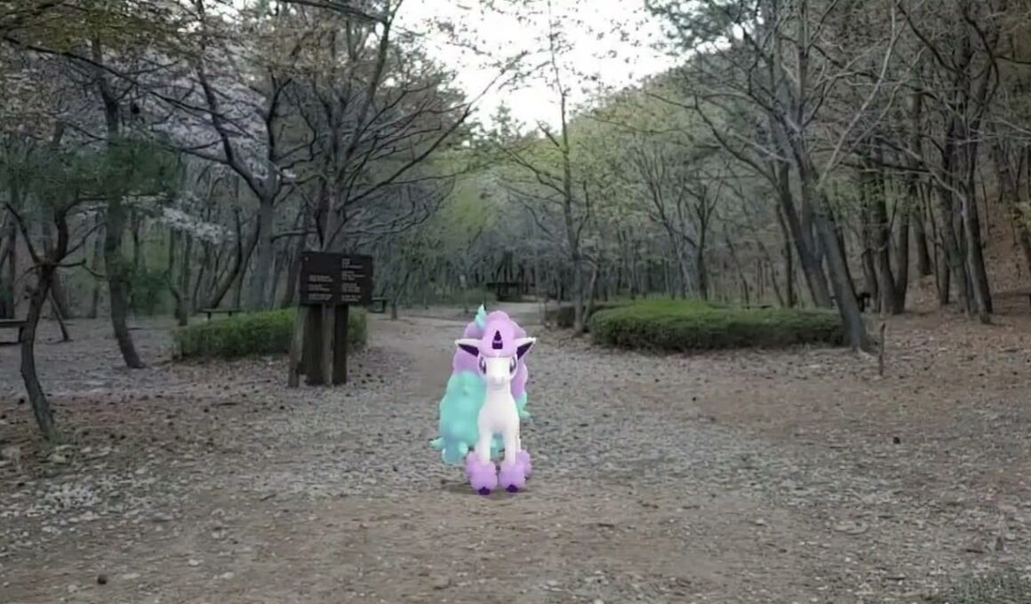 [GO Snapshot Slideshow] 가라르 포니타 ( Galarian Ponyta ) ガラルポニータ ( 小火馬 )