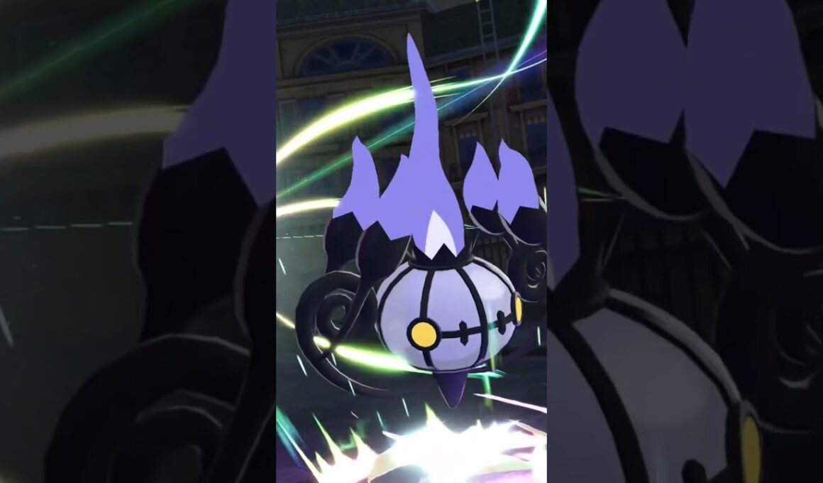 【ポケモンレジェンズZA】シャンデラのメガシンカが可愛い！！　#ポケモンレジェンズza #シャンデラ　#メガシャンデラ