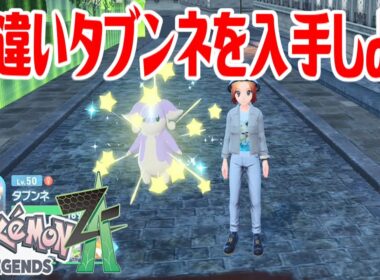 【ポケモンZ-A】色違いタブンネを入手しよう【Pokémon LEGENDS Z-A】
