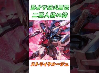 【ガンダムSEED】同じ機体なのに戦闘スタイルが全然違う、ストライクルージュ！　#ガンダム #解説   #ガンダムseed #gジェネ #gundam