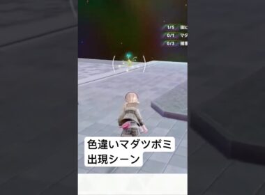 色違いマダツボミ出現シーン【#ポケモンza 】