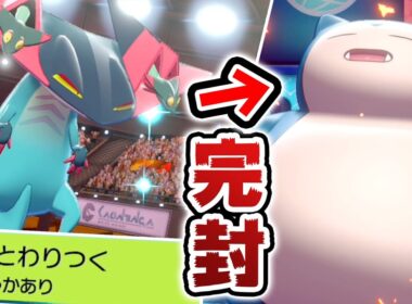 現環境トップのカビゴンを気持ちよく倒したい！！【ポケモン剣盾】