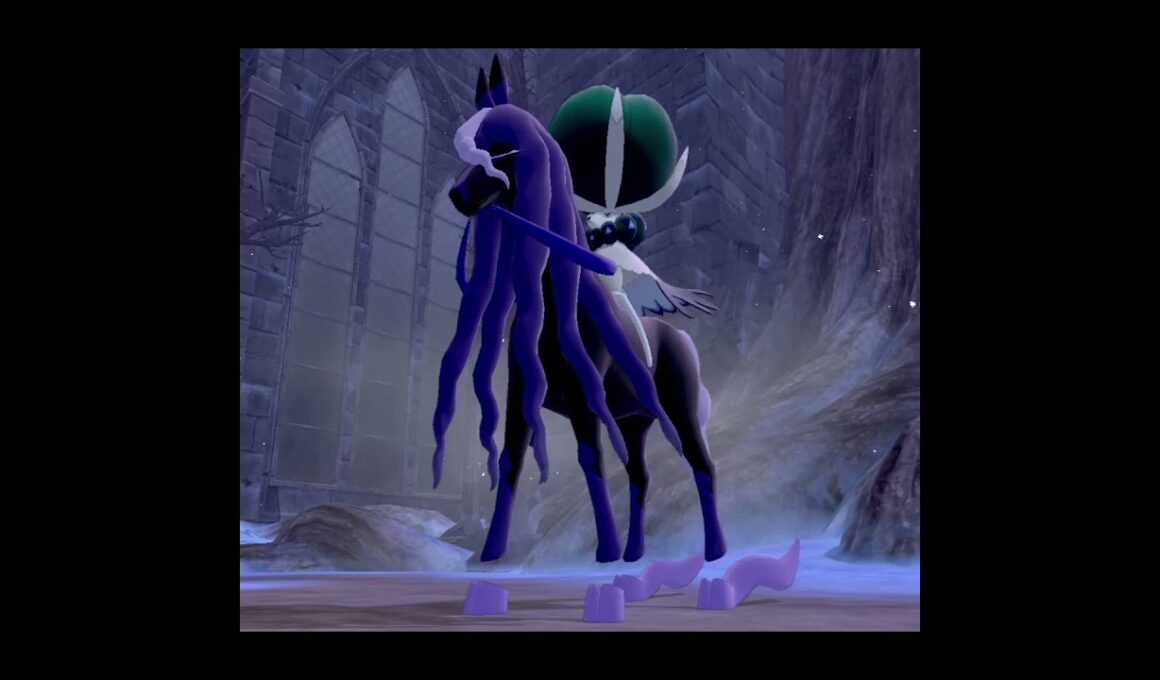 ポケモン剣盾】冠の雪原 黒馬バドレックスの誕生～てょわわわぁ～ん