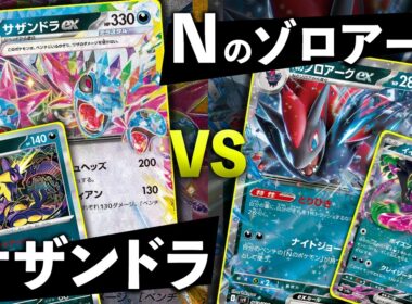 【ポケカ/対戦】イイネイヌの可能性を信じたい…！ストリンダー入りのサザンドラは安定するのか？｜サザンドラex・ストリンダーVS Nのゾロアークex・イイネイヌex｜Pokémon TCG Battle