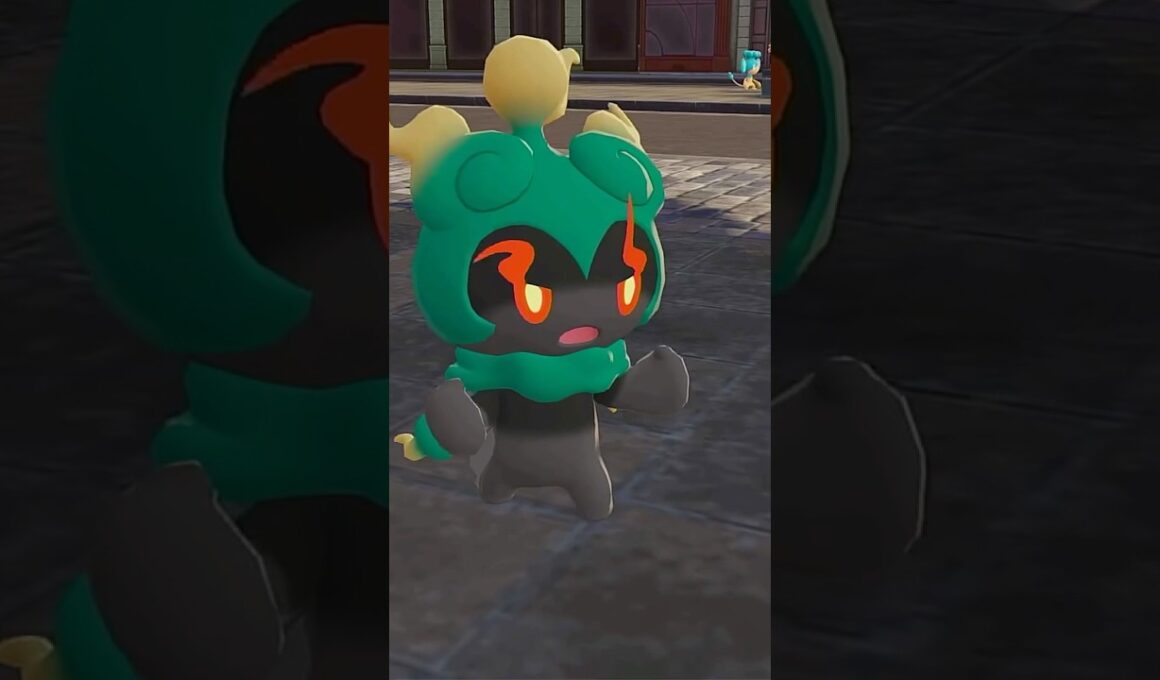 【ポケモンZA】ダークボールが似合いすぎるマーシャドー #shorts