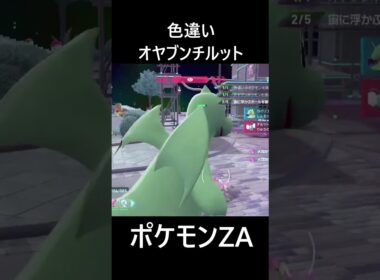 色違いオヤブンチルット ポケモンレジェンズZA M次元ラッシュ Pokémon LEGENDS Z-A Mega Dimension #shorts #ポケモン