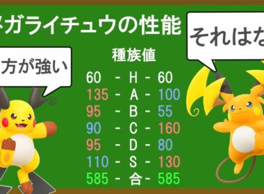 話題になったメガライチュウ達は通常ランクマで強いのか？を解説する 1