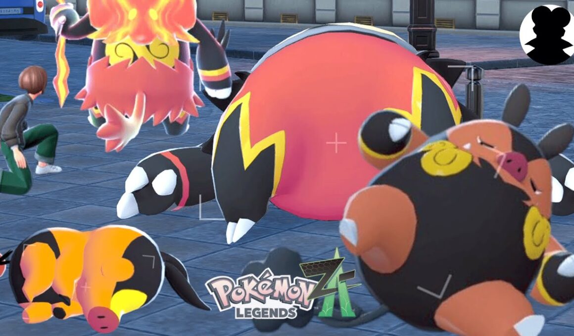 【ポケモンレジェンズZA】メガエンブオー・チャオブー・ポカブたちのかわいい「おしり」まとめ！！