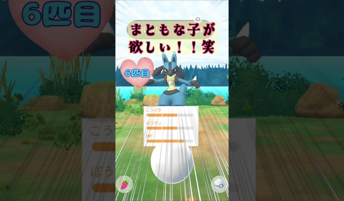 ルカリオ１４連♪100を狙う！！【ポケモンGO】