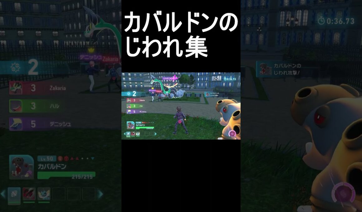 カバルドンのじわれ集【ポケモンza】