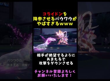 【悲報】パウワウ、コライドンを降参させる【ポケモンSV】 #ポケモンsv #ポケモン #shorts