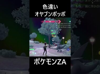 色違いオヤブンポッポ ポケモンレジェンズZA M次元ラッシュ Pokémon LEGENDS Z-A Mega Dimension #shorts #ポケモン