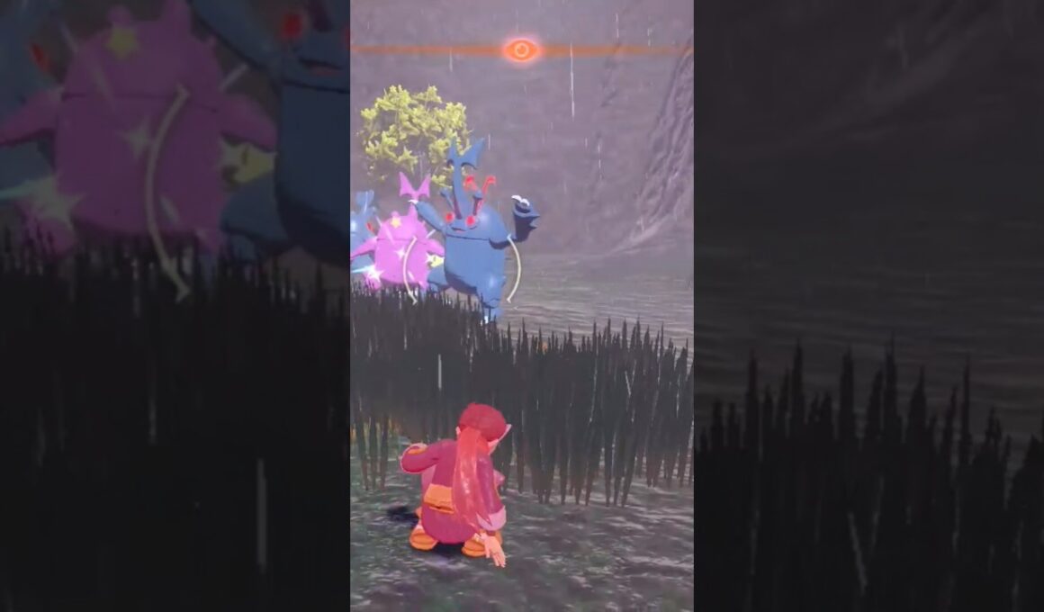 季節外れの巨大カブトムシ！色違いヘラクロス親分【ポケモンレジェンズアルセウス】#ポケモン #pokemon #色違い #shorts