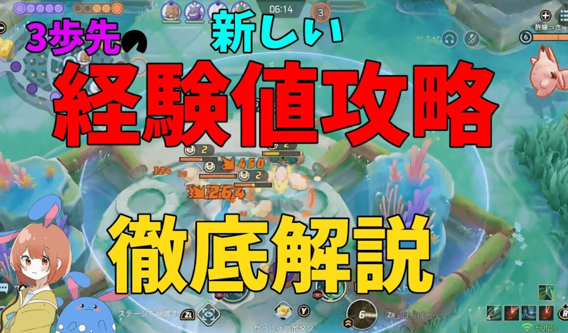 アプデ後のKO経験値が発覚！新経験値システムで結局どう変わったかを徹底解説！の巻【ポケモンユナイト】【詳細解説1030】