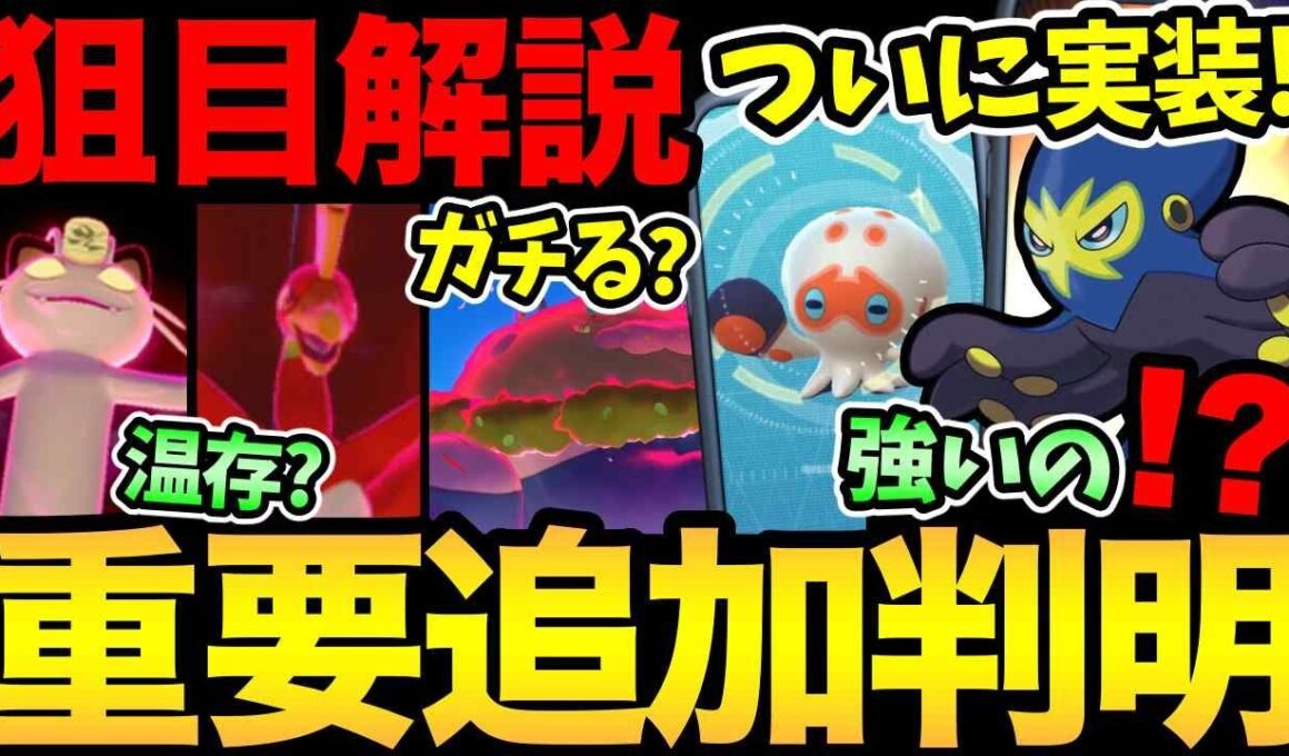 実は今日熱い？見逃しがちな狙い目とは？ついにタタッコ実装！今日は温存もあり！【 ポケモンGO 】【 GOバトルリーグ 】【 GBL 】【  】