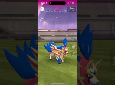 たてのおうザマゼンタをマックスバトルで早速使ってみた！変化はどうなる！？ #ポケモンgo #マックスバトル #ザマゼンタ