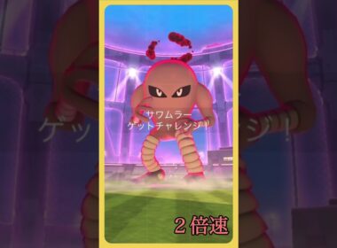 【ポケモンGO】ダイマックスのエビワラー&サワムラーの色違いを狙ってみた #shorts