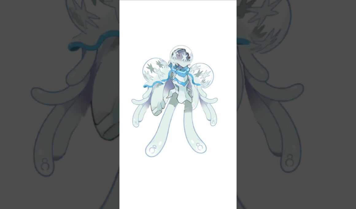 グレンアルマ＋ウツロイド。水の鎧　#ポケモンフュージョン #新メガ進化 #色違いポケモン #伝説のポケモン #改造ポケモン