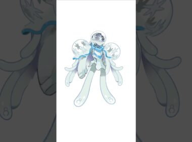 グレンアルマ＋ウツロイド。水の鎧　#ポケモンフュージョン #新メガ進化 #色違いポケモン #伝説のポケモン #改造ポケモン